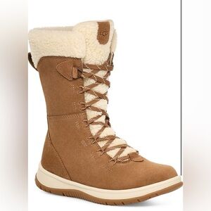 UGG Lakesider Suede Boots, UGG Tan Boots, UGG Boots Size 8, UGG BROWN SUEDE BOOT